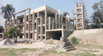 কাশিয়ানী মডেল মসজিদের কাজ ৬ বছরেও শেষ হয়নি